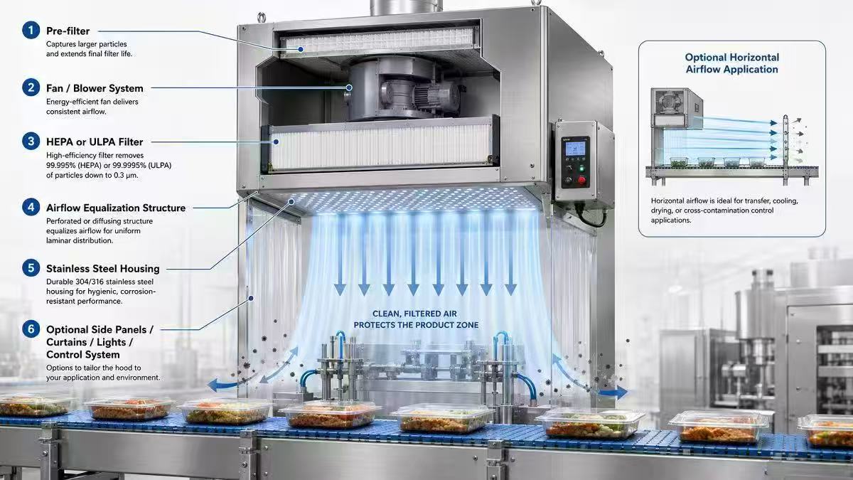 vertical laminar flow hood food packaging vertical laminar flow hood food packaging
